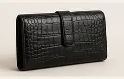 Кошелек Кроко in black